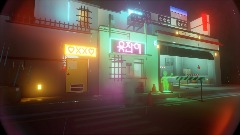 Cyberpunk Scene