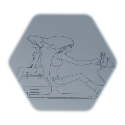 ( Wip )  Michiko to Hatchin Draw