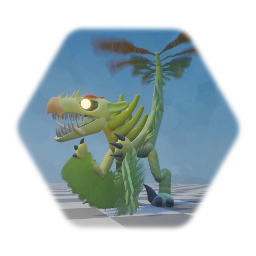 Naga the snake raptor