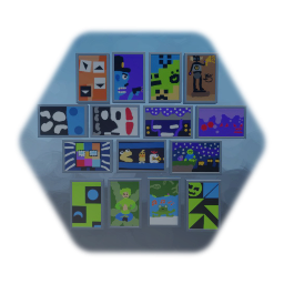 TPOD Characters Abstract Art