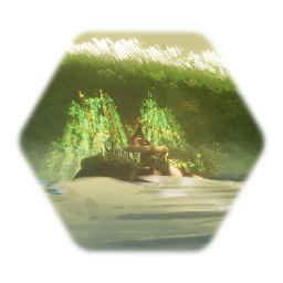 Kermit rests after a long day