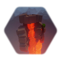 Lava level - start area