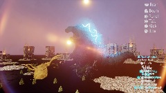 Godzilla y kaijus destrullen la Ciudad 2