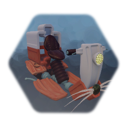 Space Scooter Painting Challenge