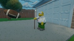 MAN GETTING HIT BY FOOTBALL