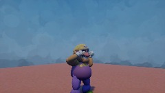 Wario screaming