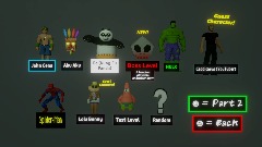 Character Select Screen