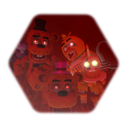 Nightmare Fnaf 1 models