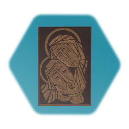 Religious icon painting