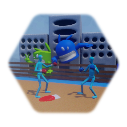 FaceBreaker De Blob Player Vs. Player  Element