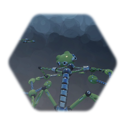Puppet Rig of Robot Tree Frog