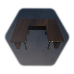 Large Wooden Desk