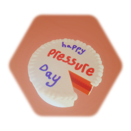 Pressure Button cake
