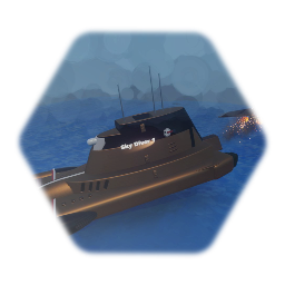 UFO sky Diver one  retro sifi