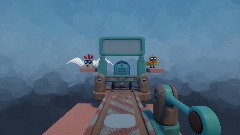 ASTRO BOT: Midnight Carnival |<clue> Tren Level Template