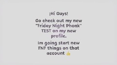 FNP Content on new profile (NEW TEST)