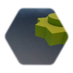 YellowBrick 1x1 plate modified star