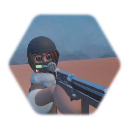 Test 3rd person shooter character