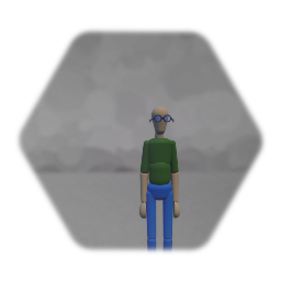 My Avatar, but in a green shirt