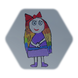 Copied one of my kids drawings. Hah