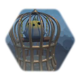 Bird in a cage