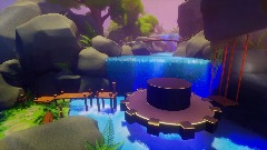 A path through a forest