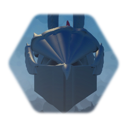 Sir metas the peregrine helmet ( dark souls archthrone mod)