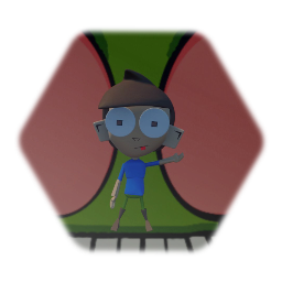 Ethan but Invader zim style