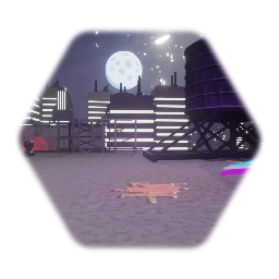 Rooftop - Nickelodeon All-Star Brawl Stage remake