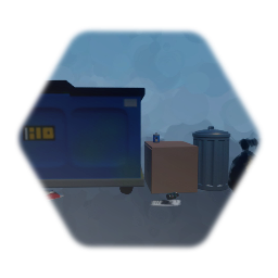 Frogman's Junk props