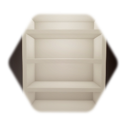 Basic Tall White  Bookcase