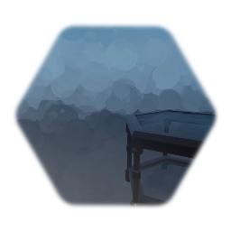 Captain's Glass Decor Table