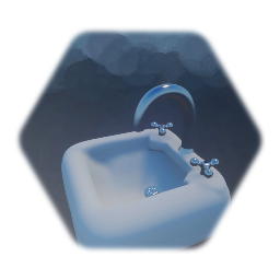 Basin with Taps
