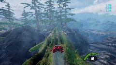 WOODLAND - Hover racer track