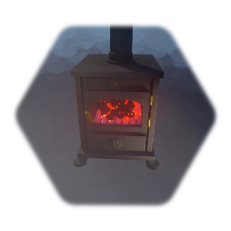 Wood burner coal fire stove