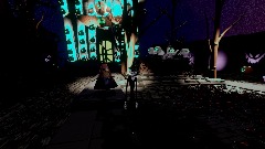 The Nightmare Before Christmas video game scene wip