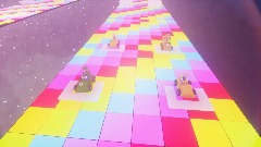 SNES Rainbow Road Mario Kart allstars racing wallece