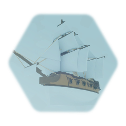 Pirate ship Brig /1700/