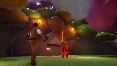 The adventures of the brave warrior