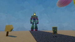 Plankton's bikini bottom Horror