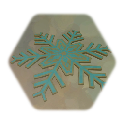 Cardboard Snowflake