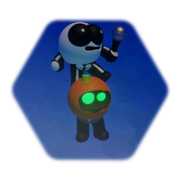 Atom and Molecule as Skid and Pump