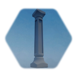 UX - Round Stone Pillar