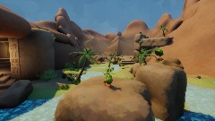 JOJO in emerald oasis