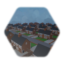 Semi Detatched Houses with Pavement