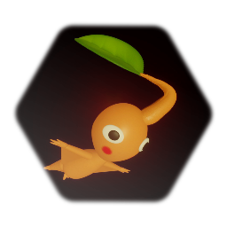 Orange/gliding  Pikmin