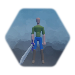 Sword fighter with master sword