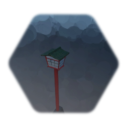 Oriental Fence light