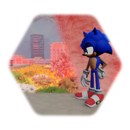 Remix of crisis city ( Sonic ) better Sonic