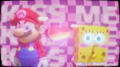 Spongebob × Mario | KISS ME AGAIN